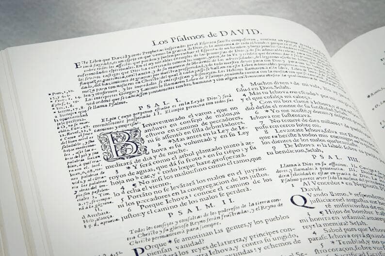 An antique Spanish manuscript