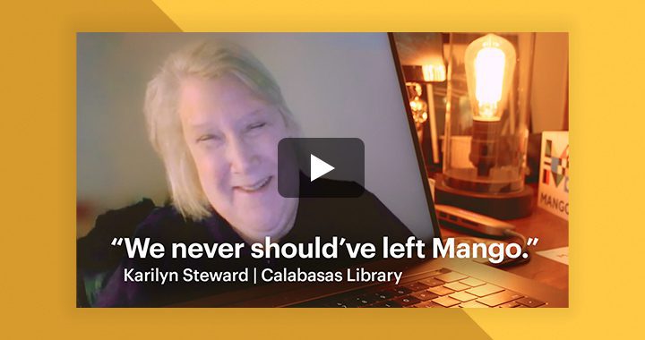 Karilyn Steward in her story video, captioned 'We never should've left Mango.'