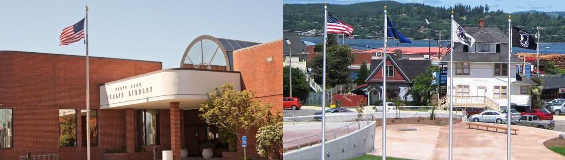 North Bend Public Library in Oregon