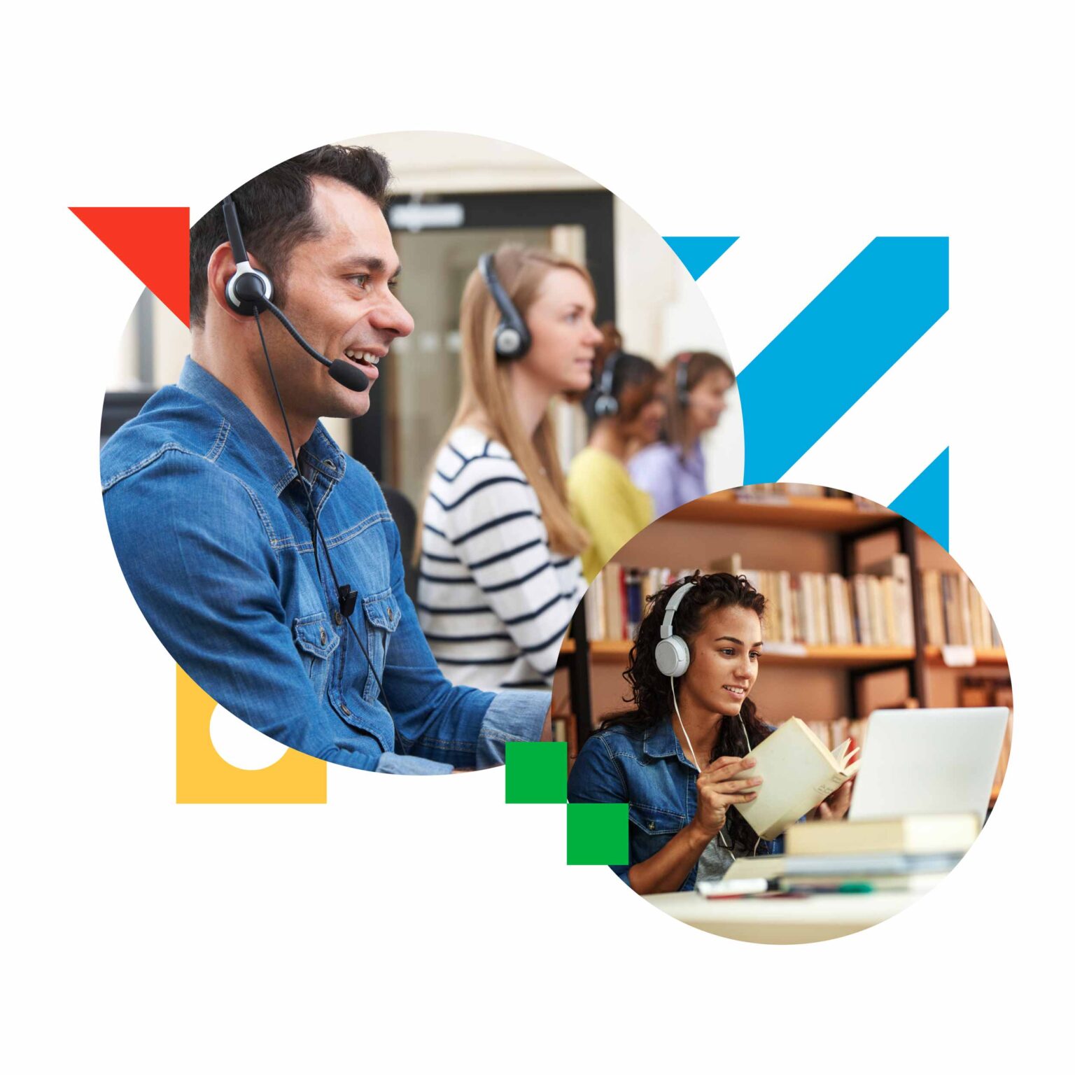 Library admin portal showing flexible integration and setup options